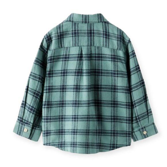 ZARA Kids | Blue | PLAID SHIRT - Picture 2 of 5